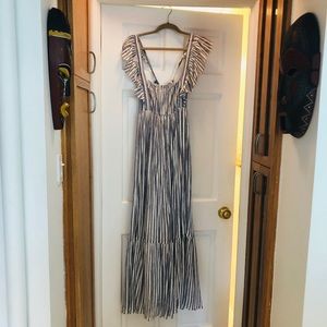 Ulla Johnson Elegant Maxi Dress - cross-cross back